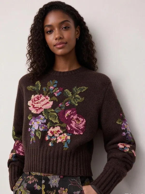 Mid-Heavy Graphic & Intarsia